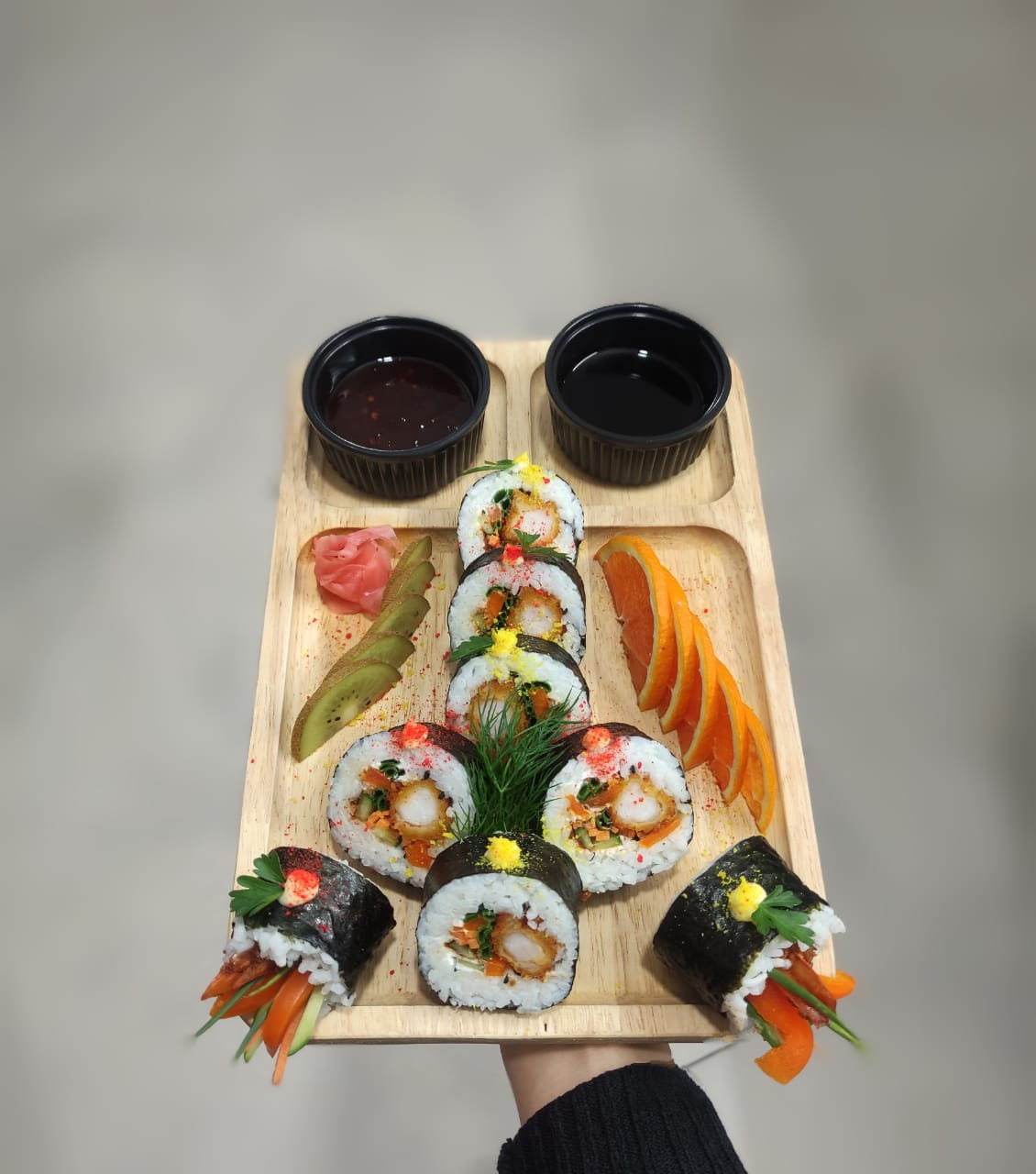 کینگ شریمپ تمپورا رول